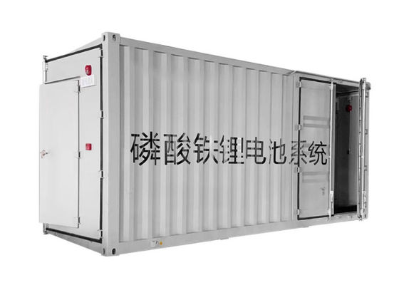 Sistema mobile di immagazzinamento dell'energia del contenitore di Microgrid per potere 2500Ah del trasformatore della scatola